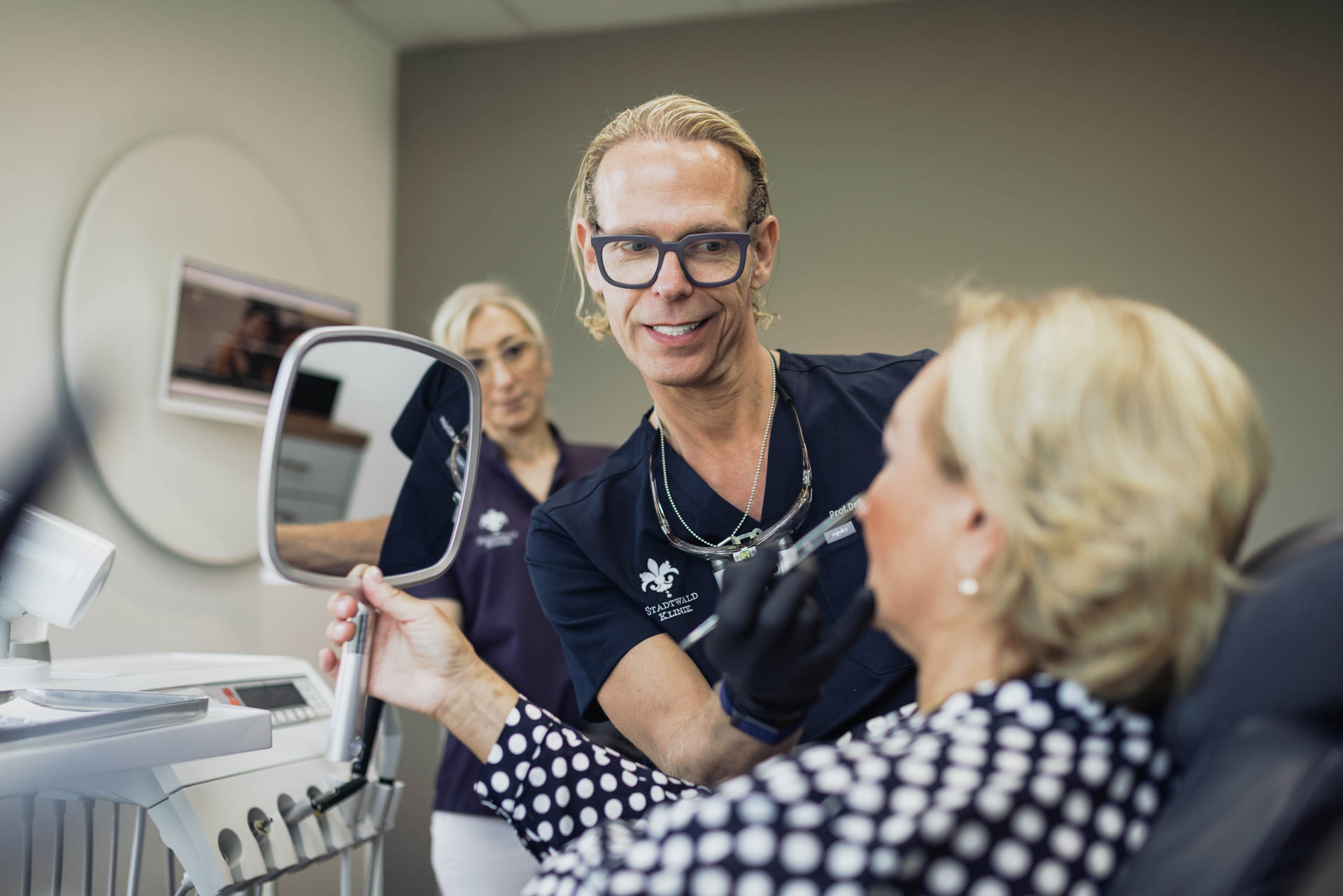 Beratung zur Eignung für Digital Smile Design in der Stadtwald Klinik