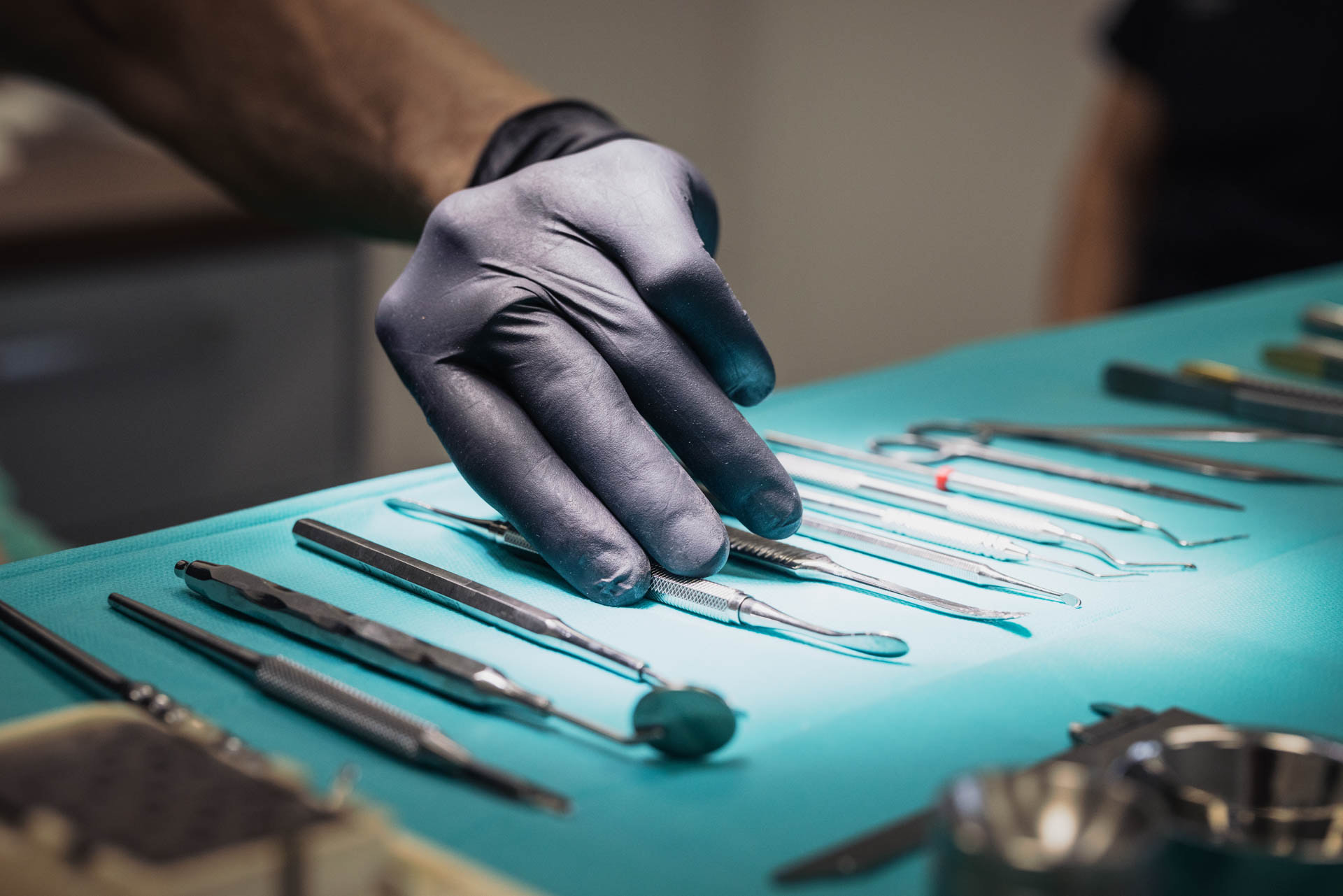 Präzisionsinstrumente in der Stadtwald Klinik