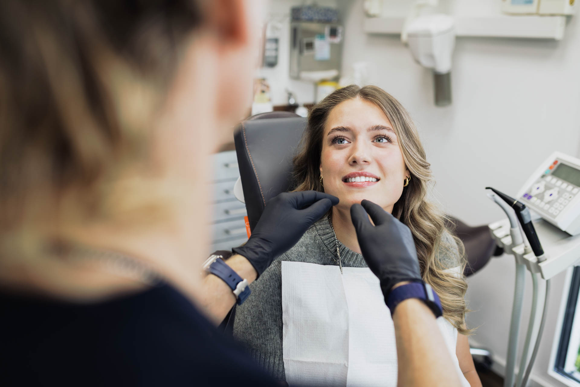 Analyse der Lippen- und Zahnfleischlinie in der Stadtwald Klinik