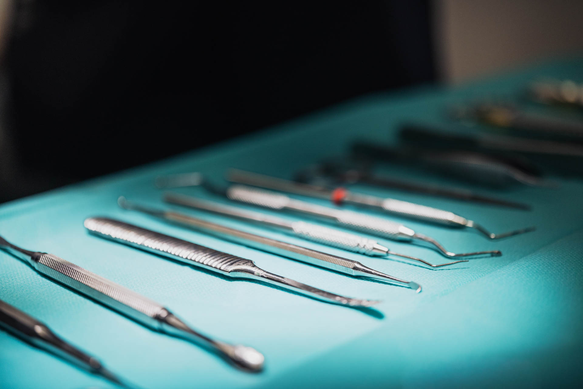Laborinstrumente in der Stadtwald Klinik