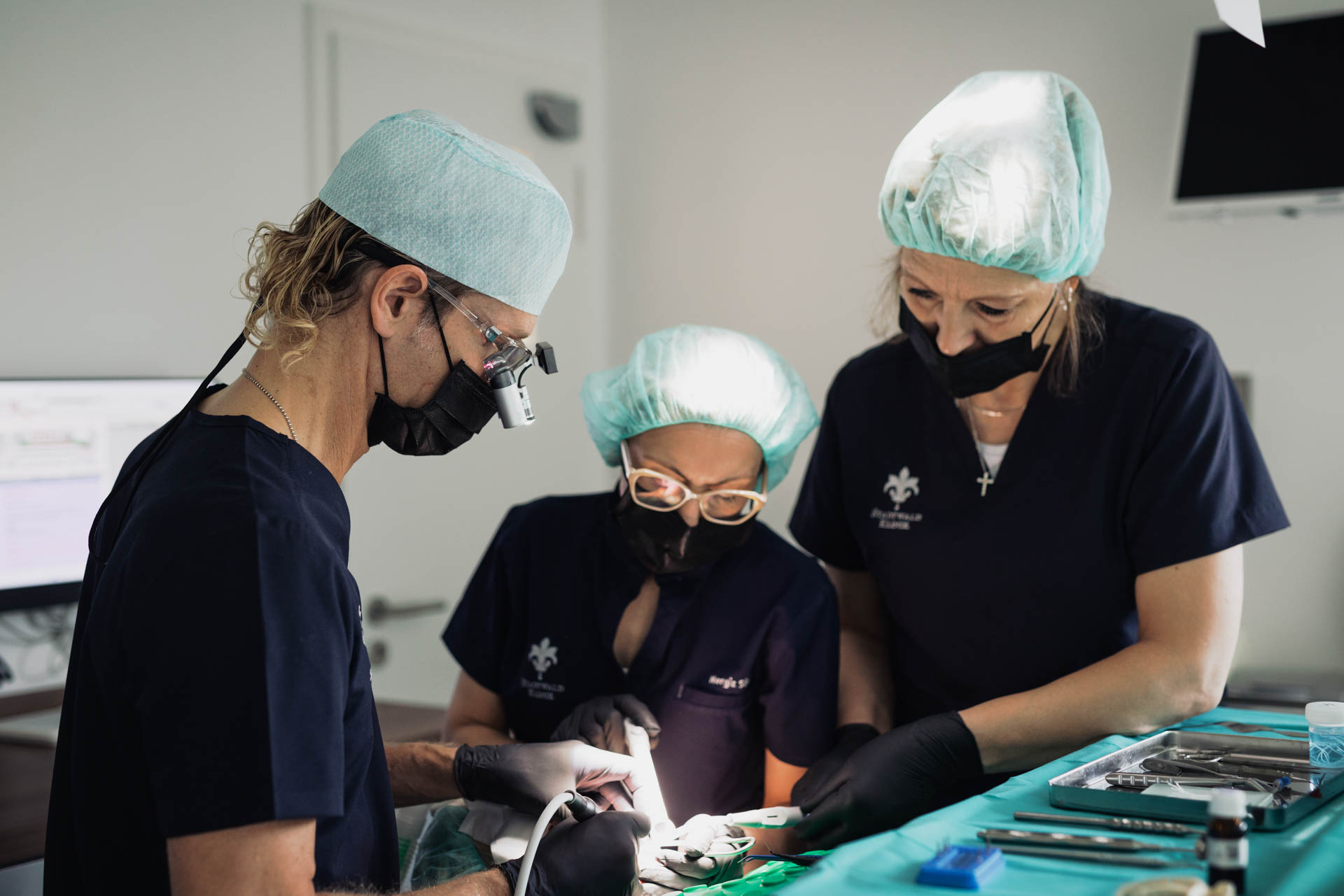 Operationsteam der Stadtwald Klinik